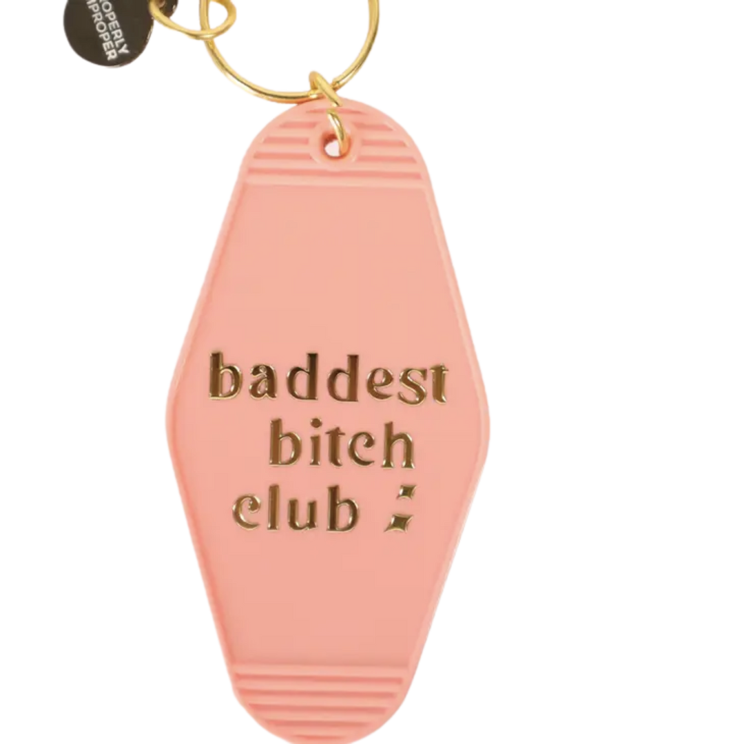 Baddest Bitch Club - Key Chain