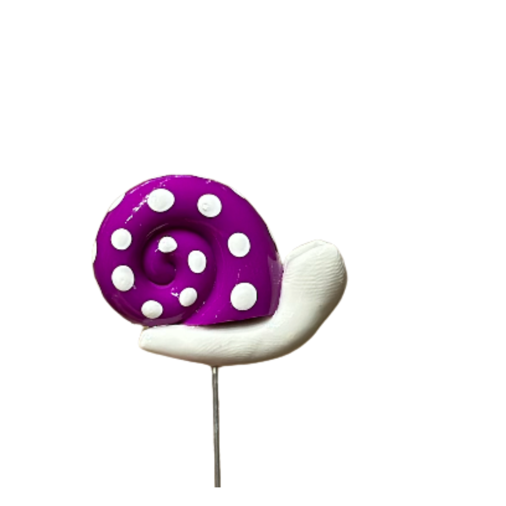 Snail Picks Polymer Clay
