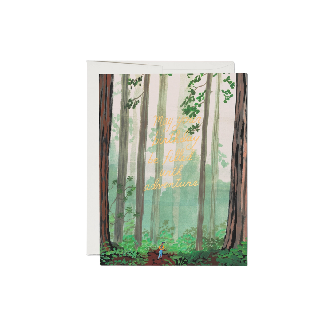Birthday Adventure Birthday Greeting Card