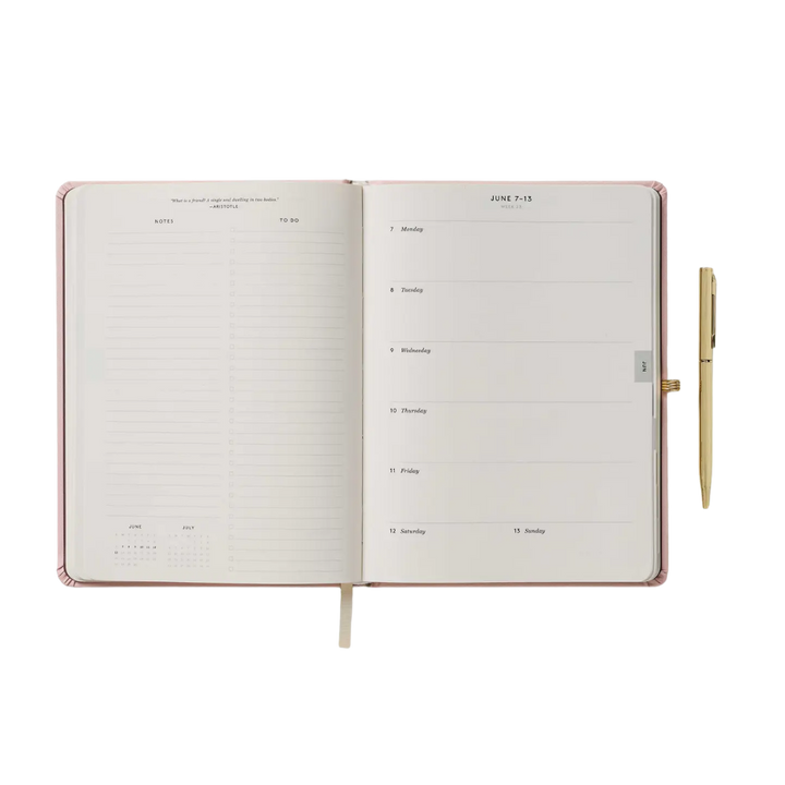 2027 Paisley 12-Month Hardcover Planner with Pen
