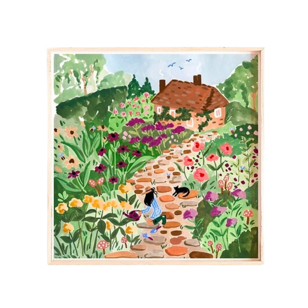 English Garden Art Print