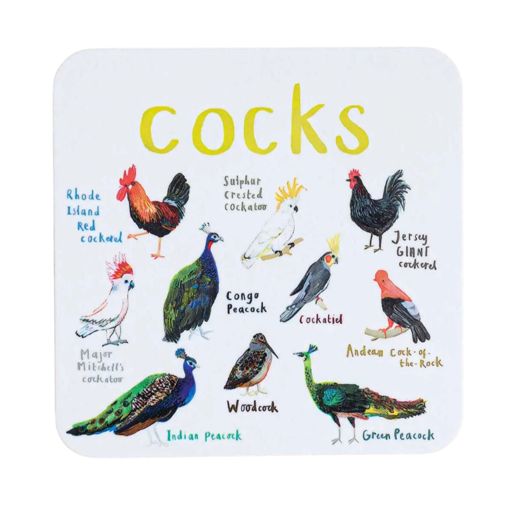Cocks Bird Coaster