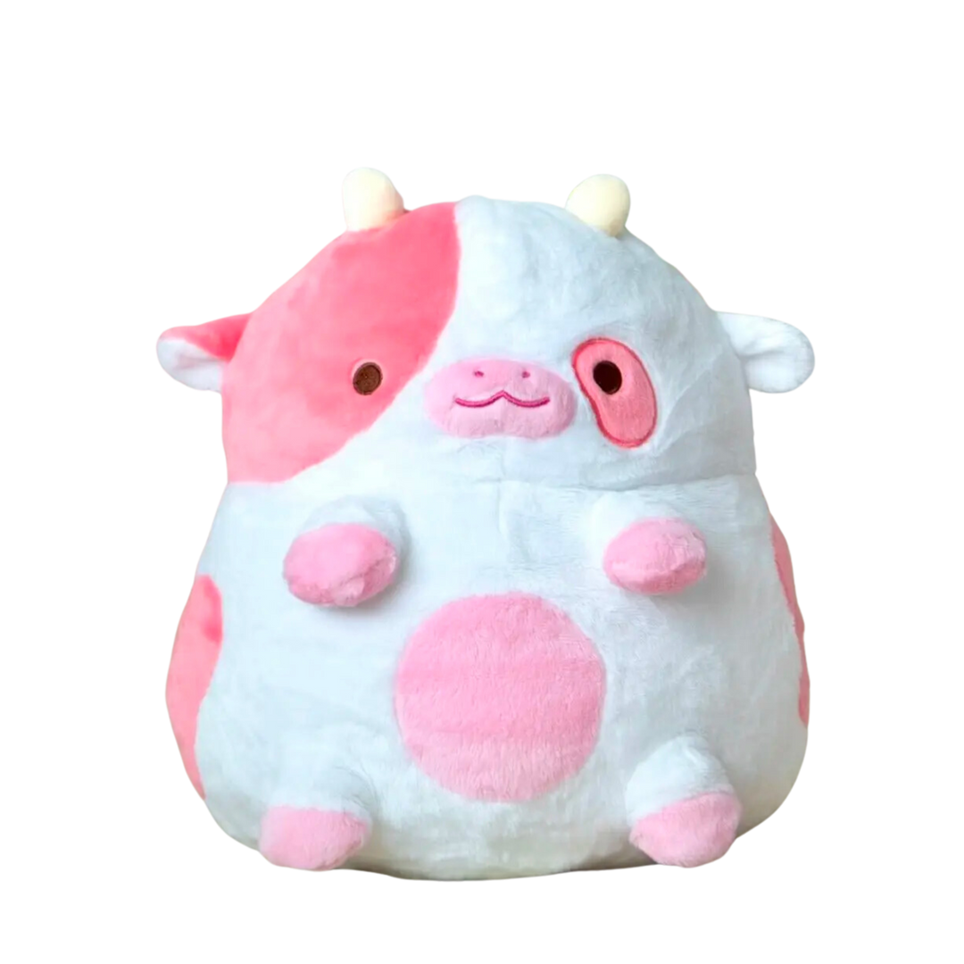 Strawberry Cow Heatable Plush