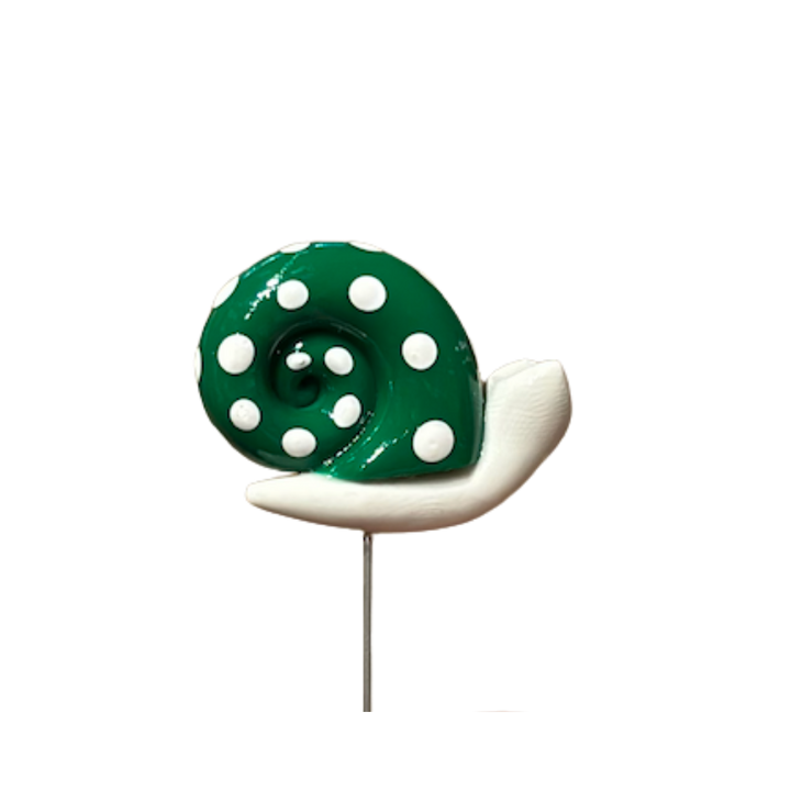 Snail Picks Polymer Clay