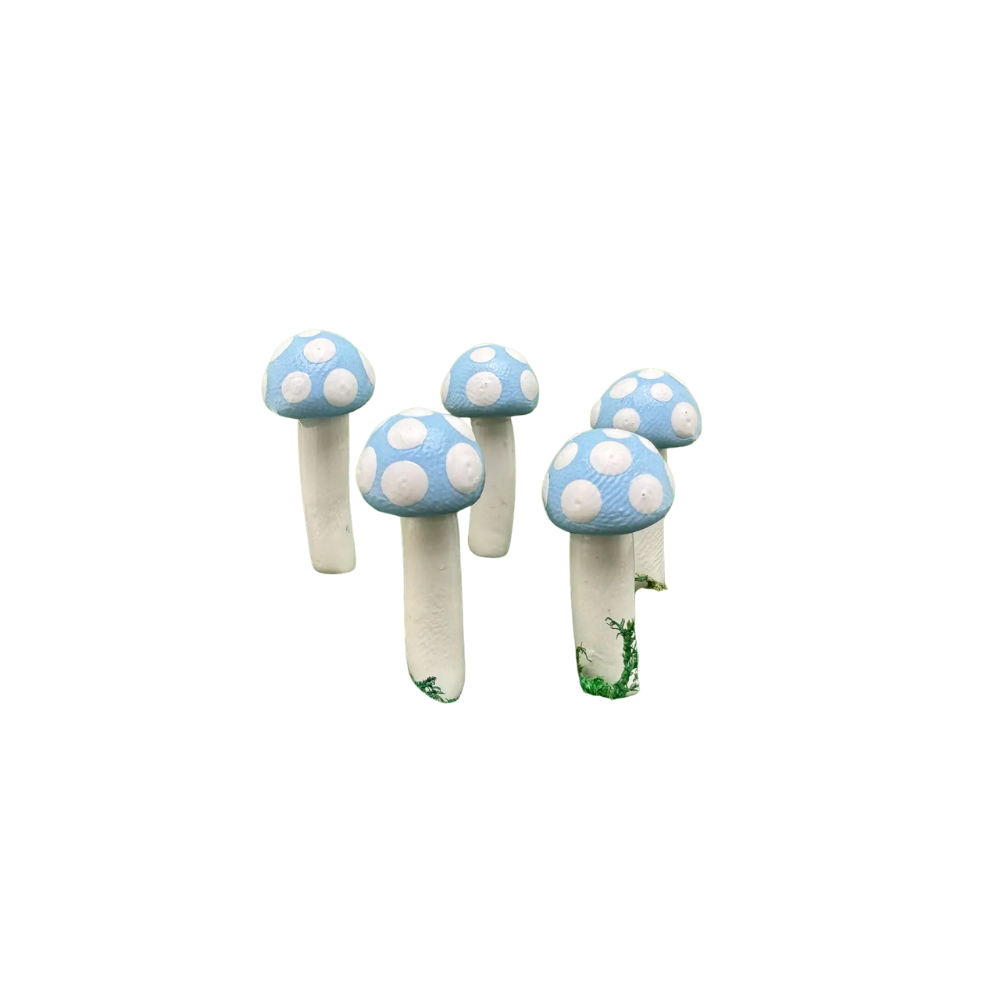 Fairy Garden Mushroom Plant Pick