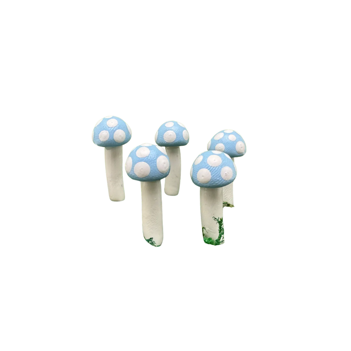 Fairy Garden Mushroom Plant Pick