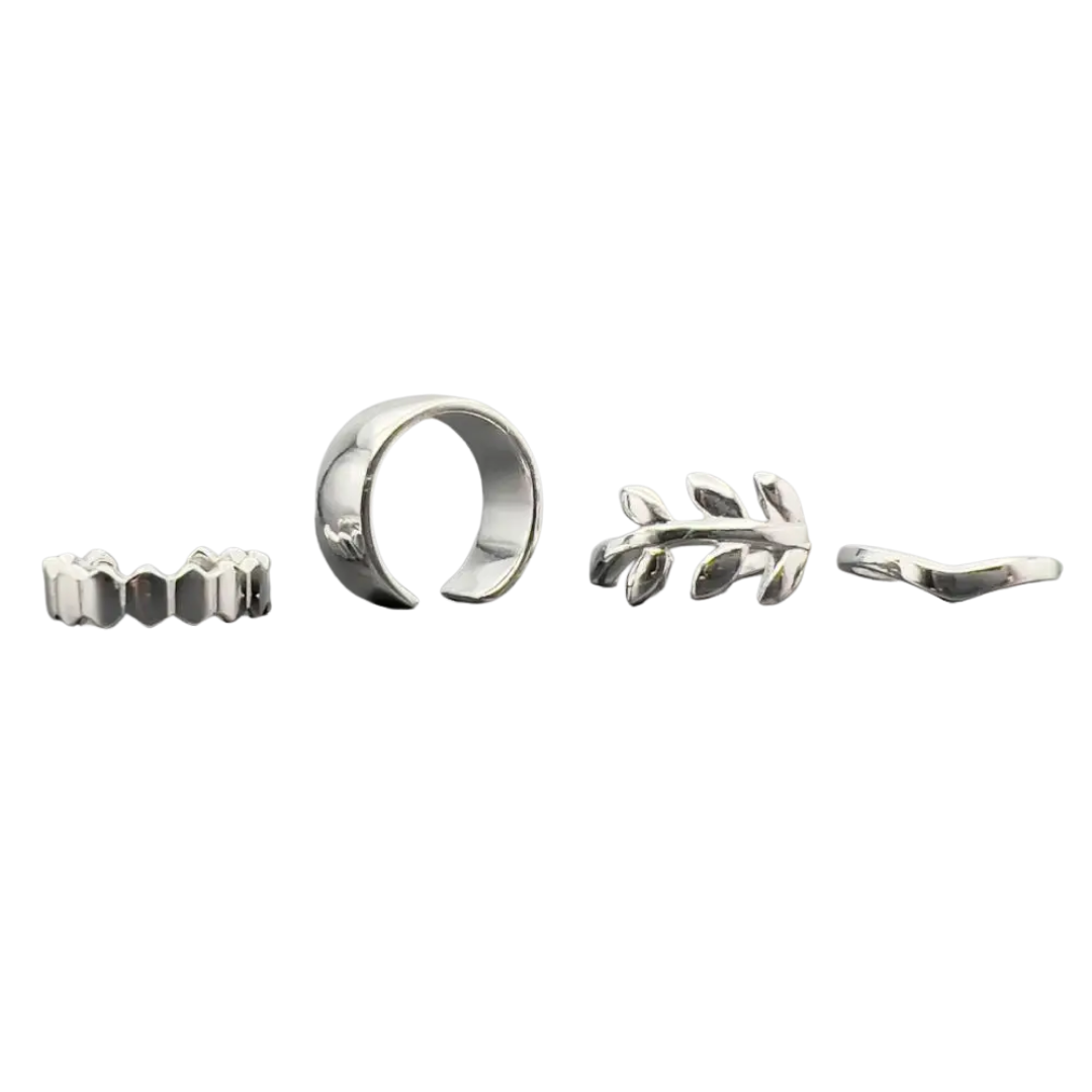Wrapped Branch Vine Ear Cuff