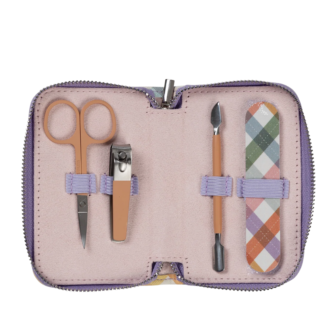 As If Argyle Manicure Set