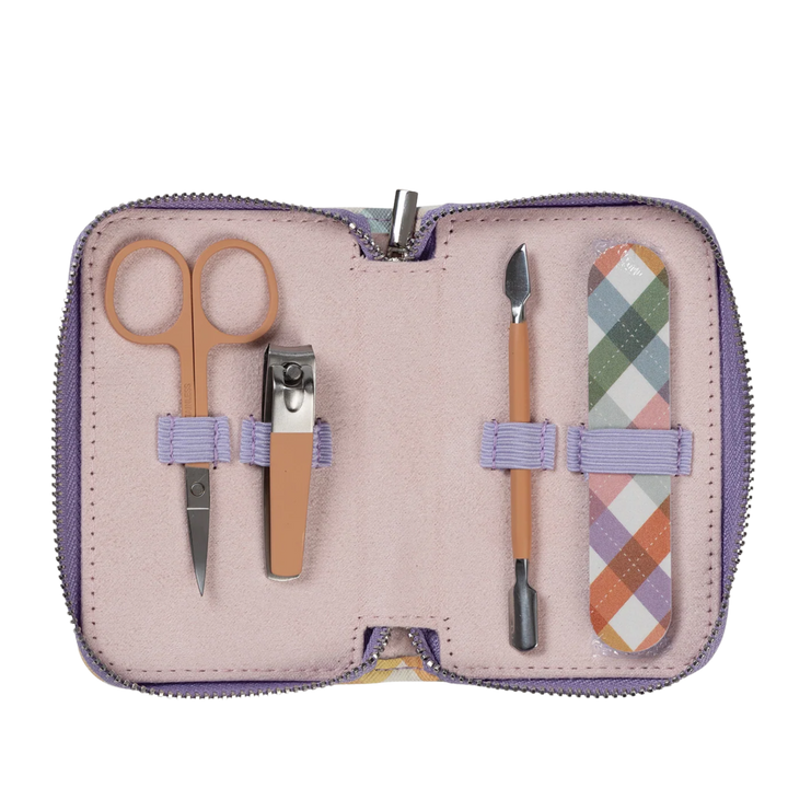 As If Argyle Manicure Set