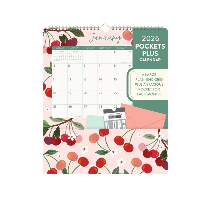 2026 Fruit & Flora Pockets Plus Calendar