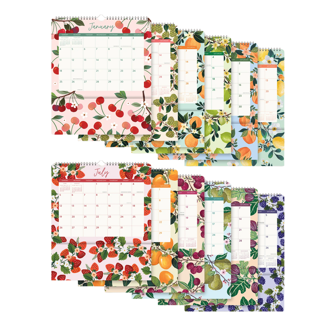 2026 Fruit & Flora Pockets Plus Calendar