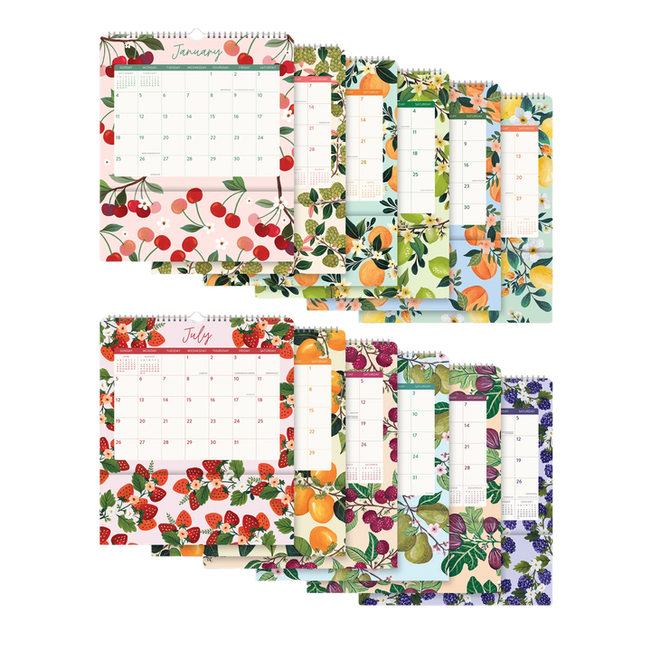 2026 Fruit & Flora Pockets Plus Calendar