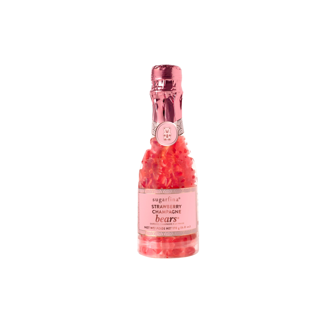 Strawberry Champagne Bears Celebration Bottle