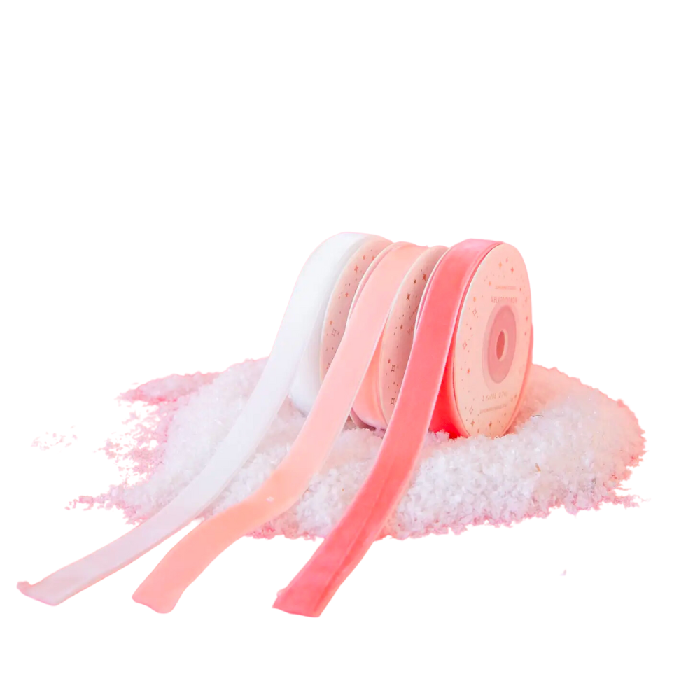 Velvet Ribbon Pack | Peach