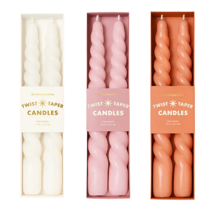 Twist Taper Candles