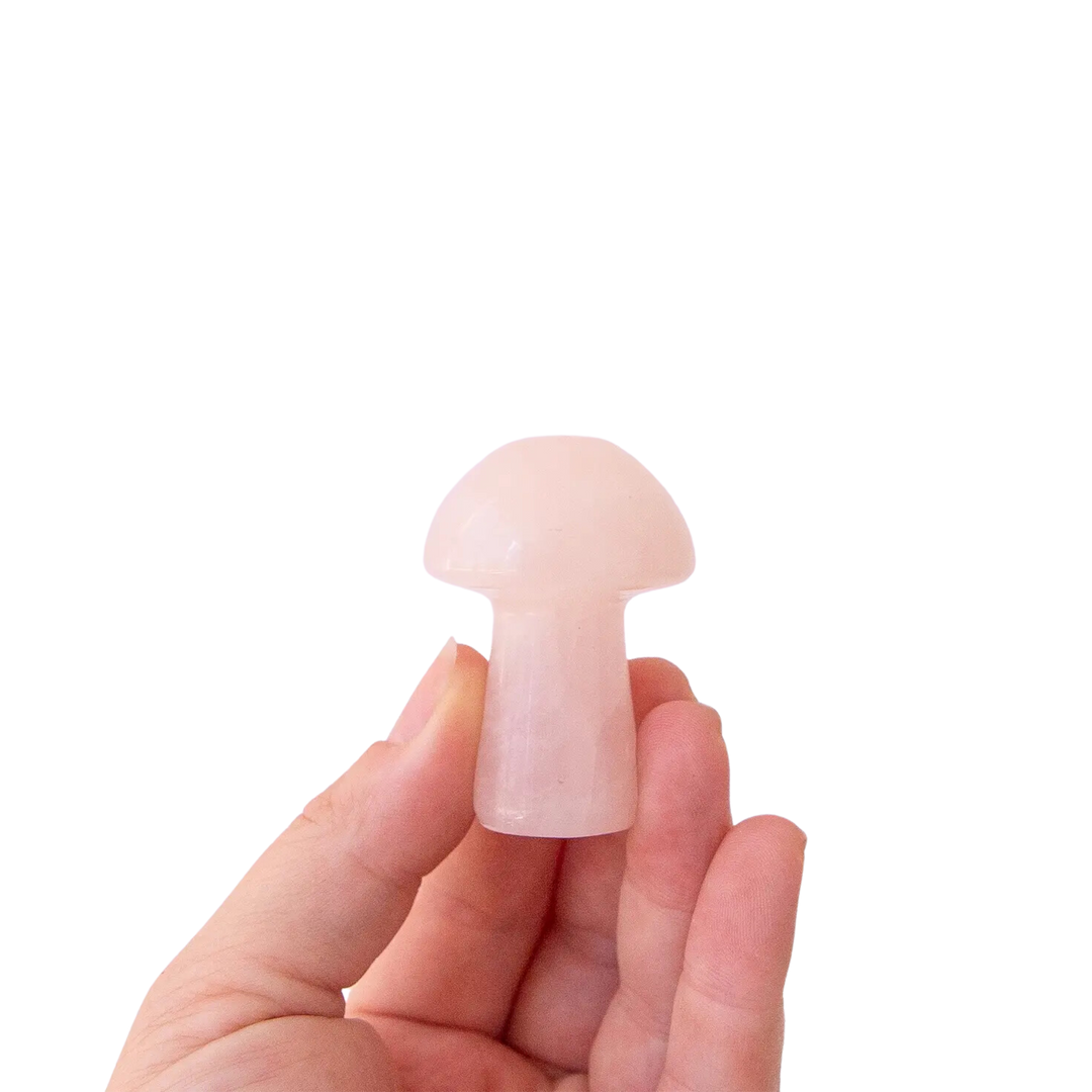 Rose Quartz Mushroom - Large