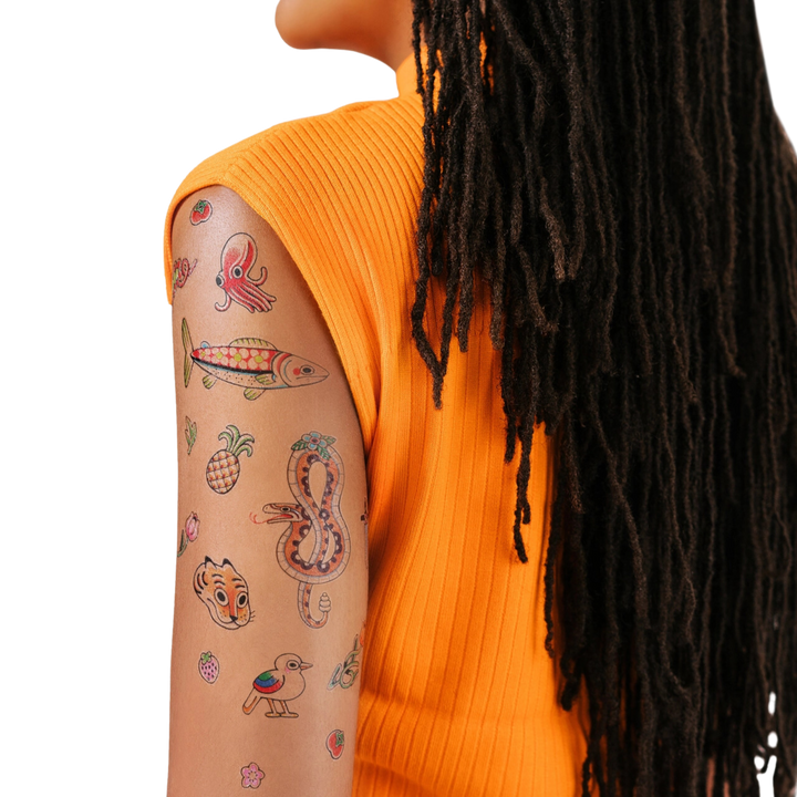 Menagerie Tattoo Sheet