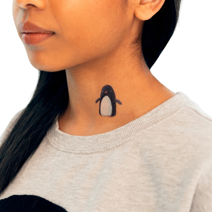 Penguin Tattoo Pair