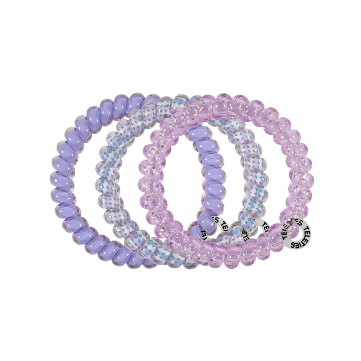 Lavender Mist Hair Ties - Small (3ct)