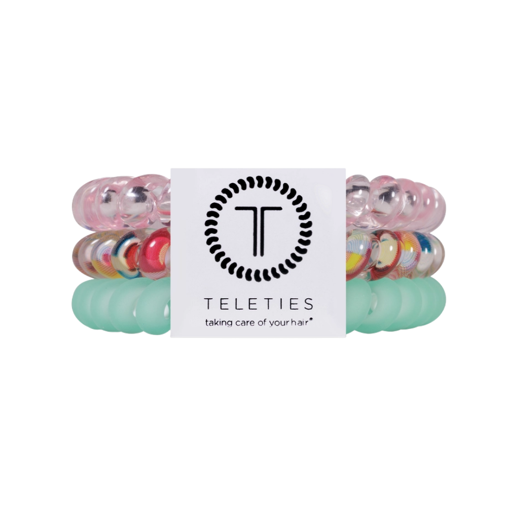 Spring Splash Hair Ties - Small (3ct)