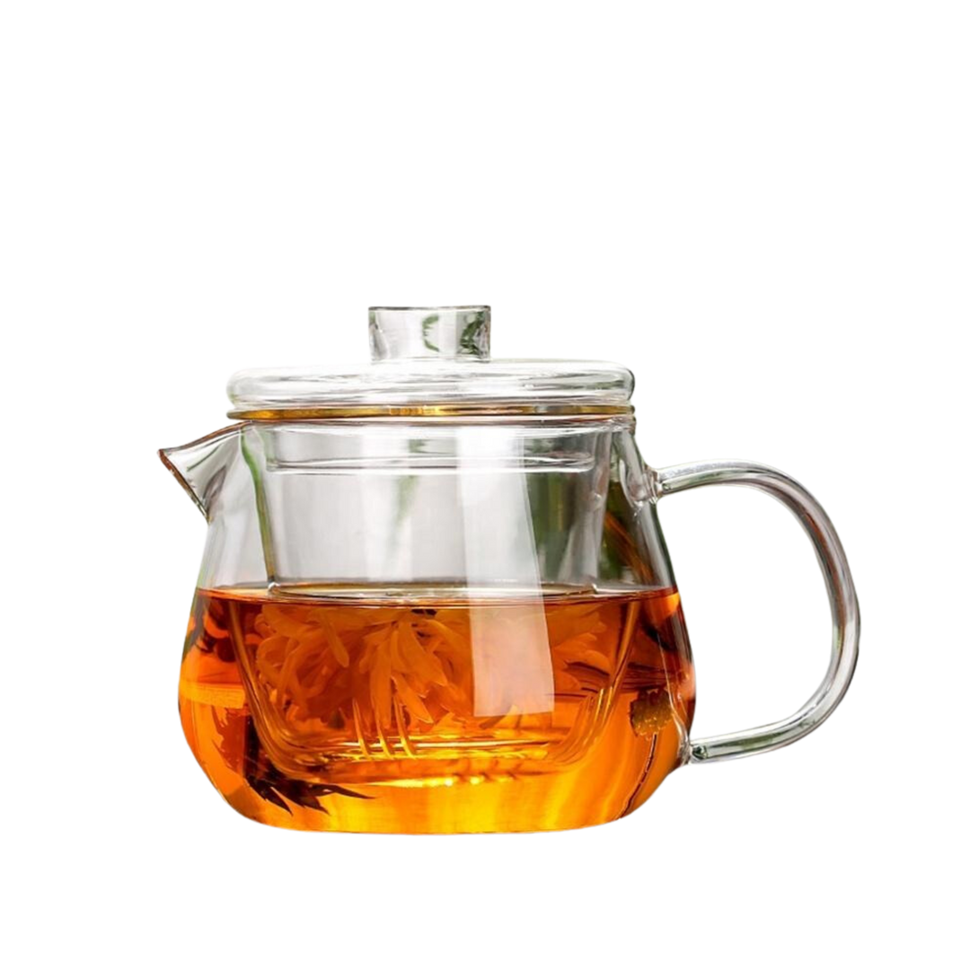 Glass Teapot With Infuser and Lid 16oz