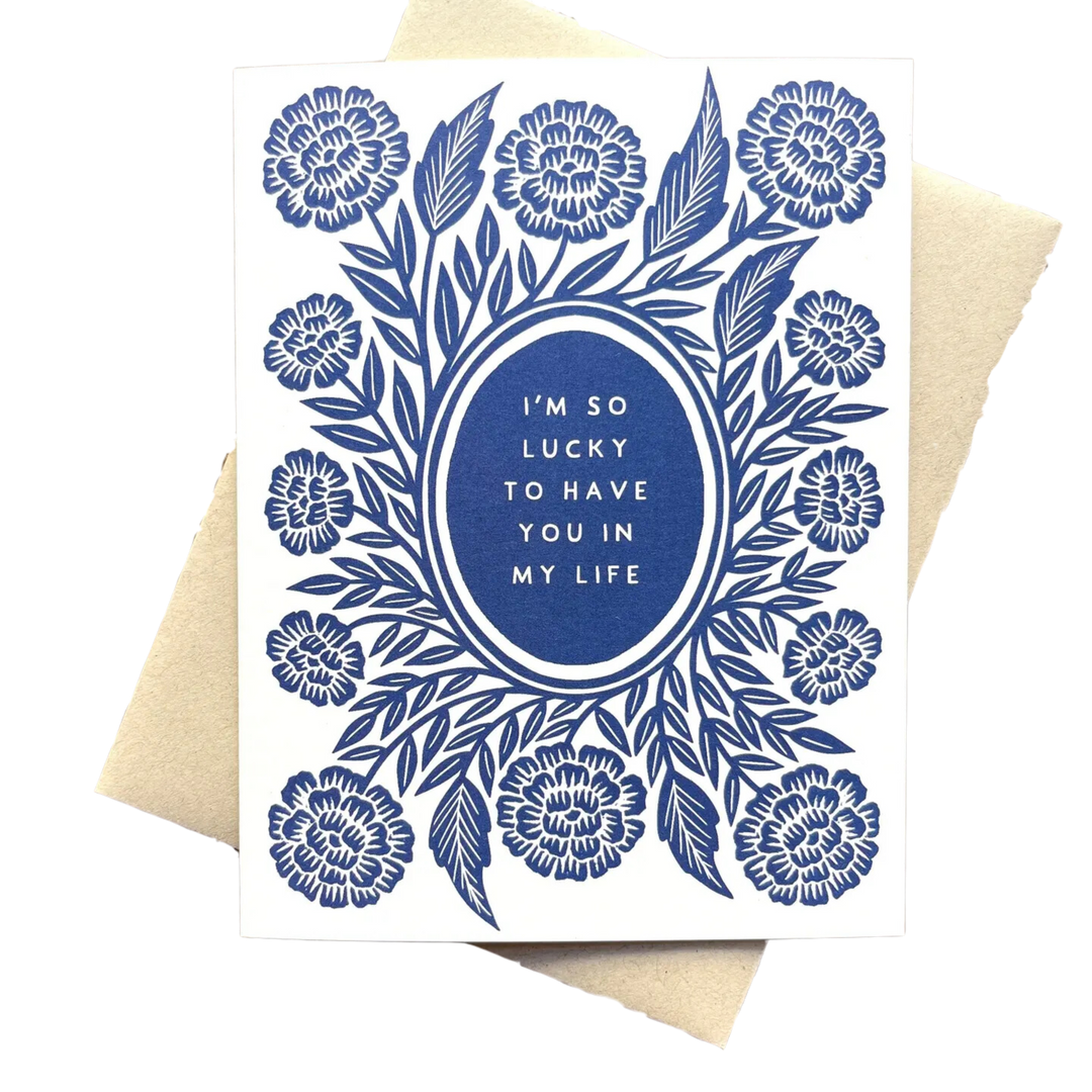 I'm So Lucky To Have You in My Life, Offset Printed Card