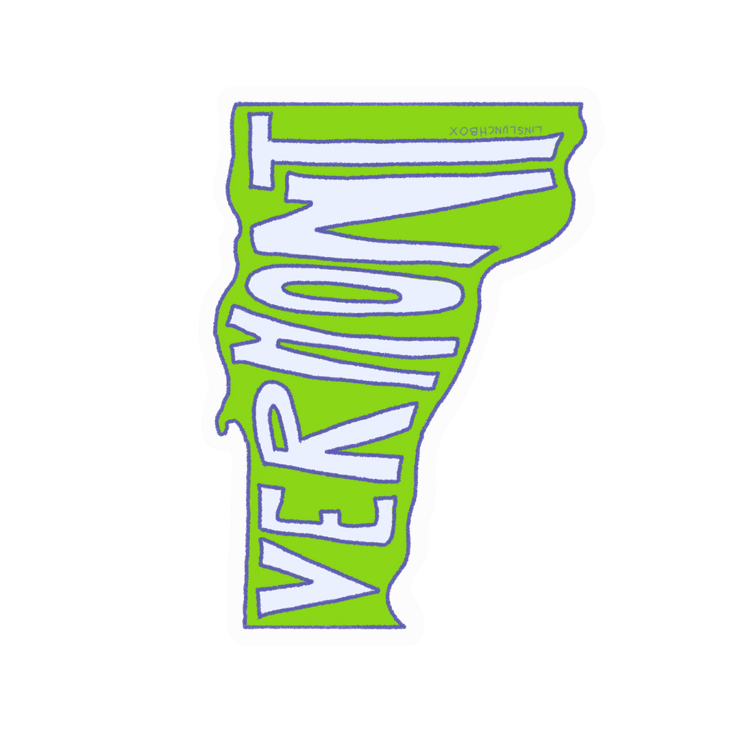 Vermont State Sticker