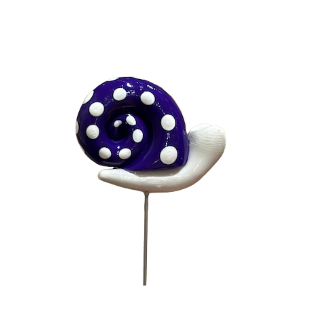 Snail Picks Polymer Clay