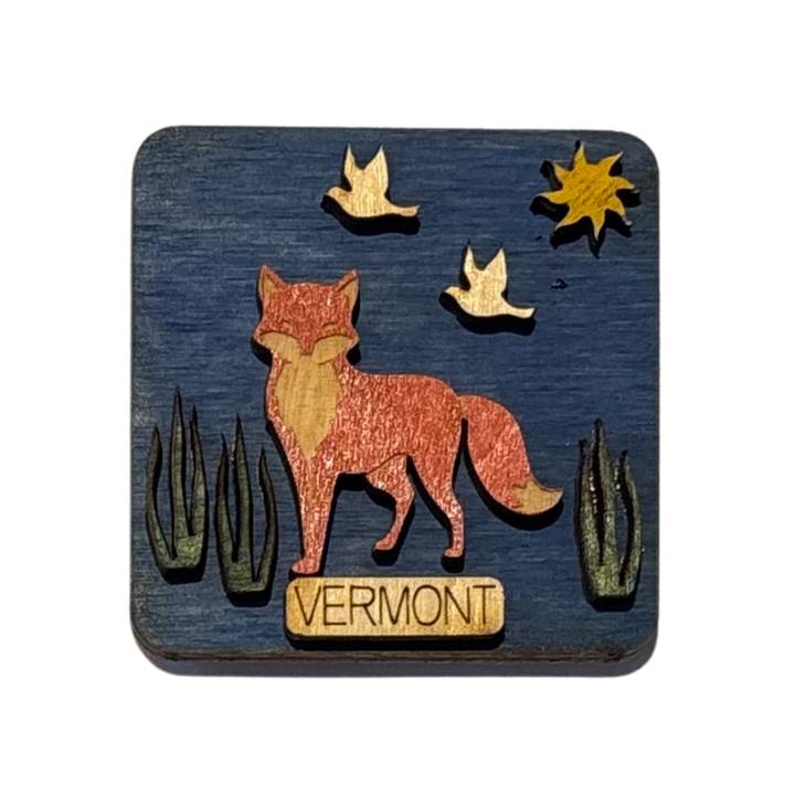 Vermont Woodland Magnets