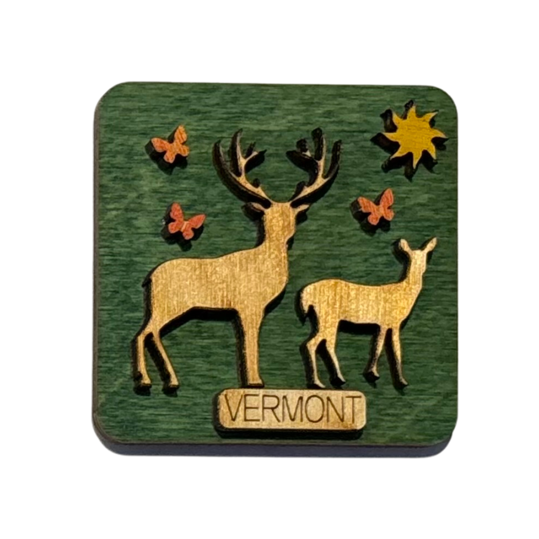 Vermont Woodland Magnets