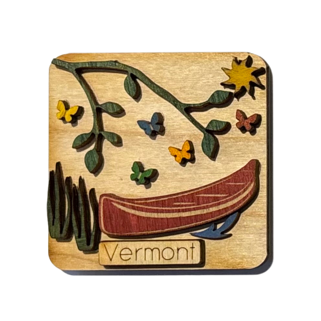 Vermont Woodland Magnets