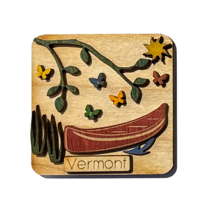 Vermont Woodland Magnets