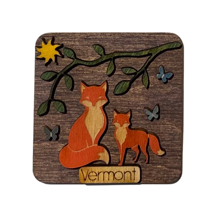 Vermont Woodland Magnets