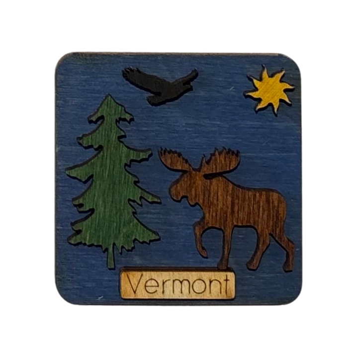 Vermont Woodland Magnets