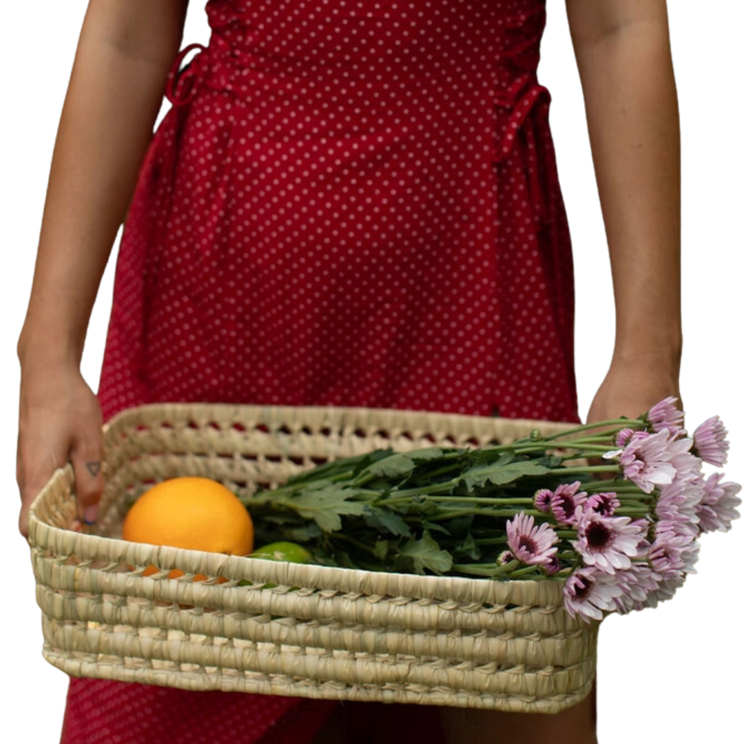 Palm Storage Basket - Long Rectangle