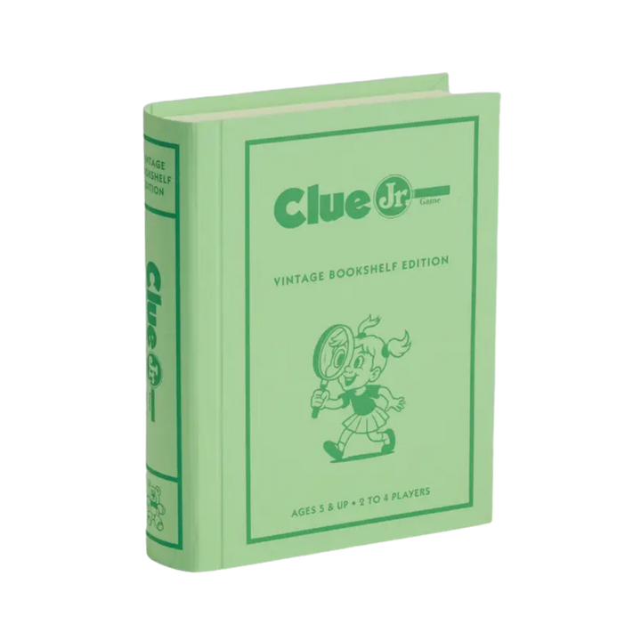 Clue Jr. Vintage Bookshelf Edition