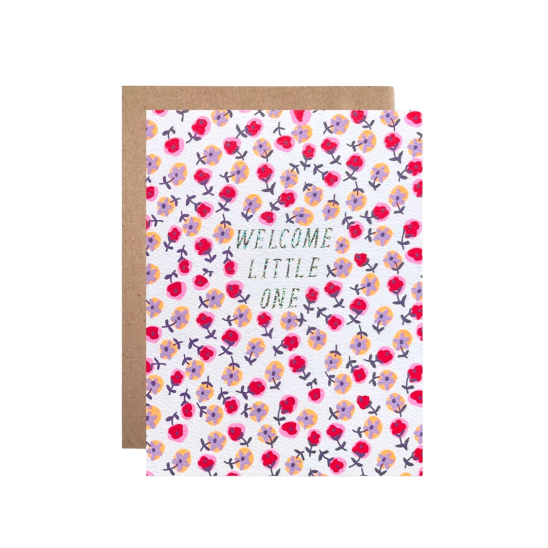 Baby / Welcome Little One Scattered Flowers