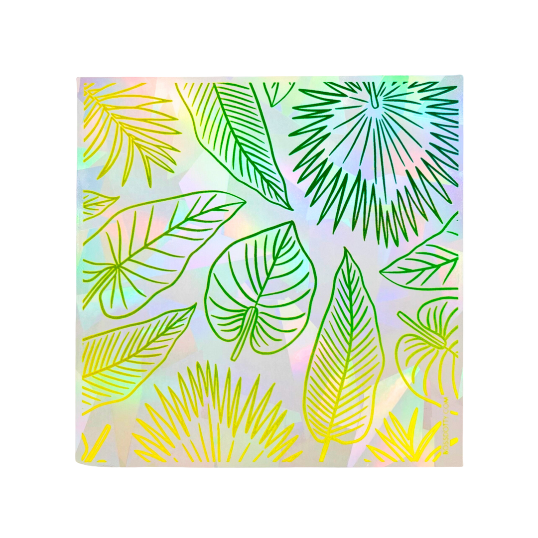 Botanicals Rainbow Suncatcher Sticker