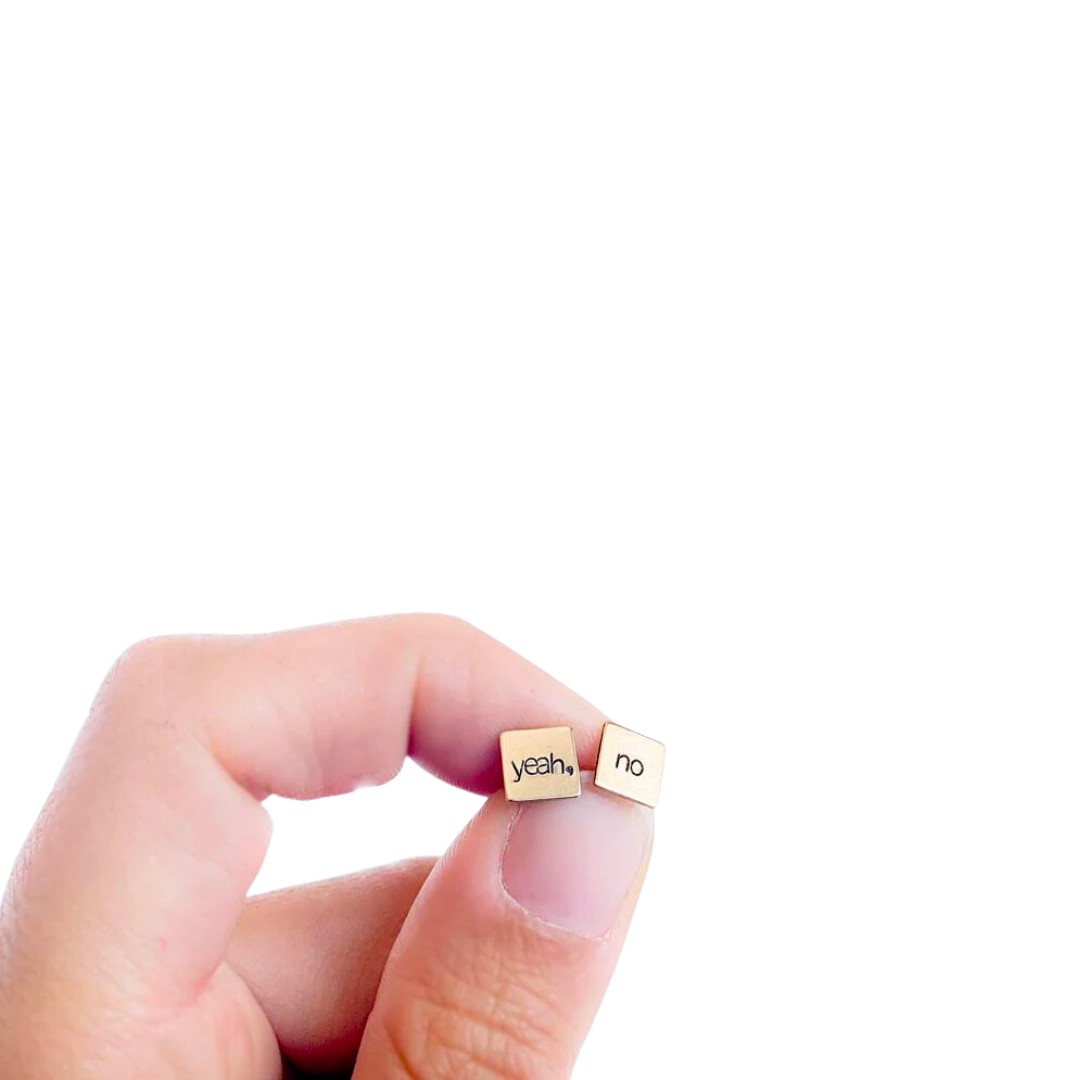 Yeah, No Square Studs