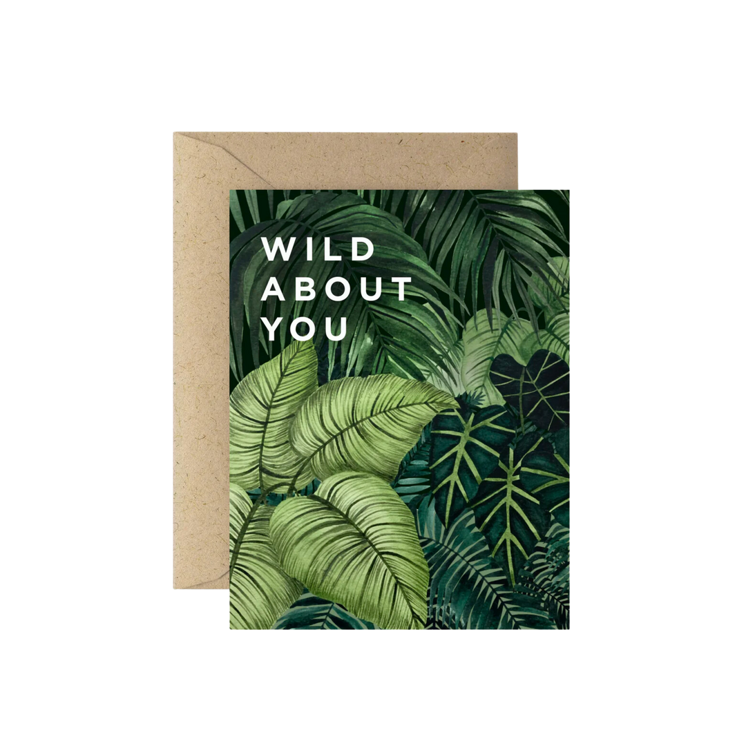 Wild About You Greeting Card