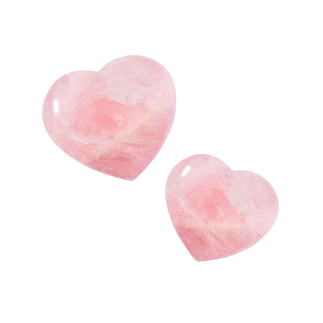 Rose Quartz Heart