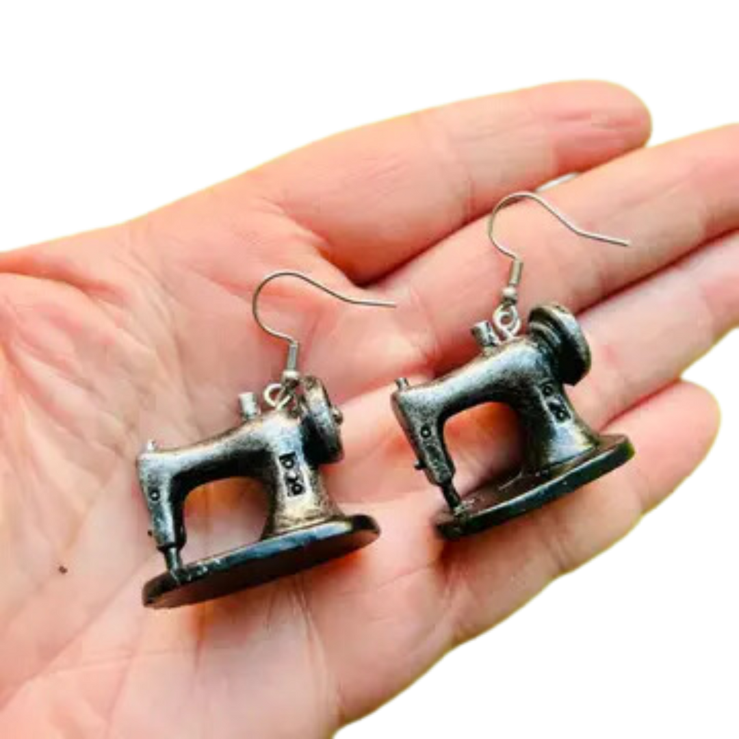 Sewing Machine Earrings