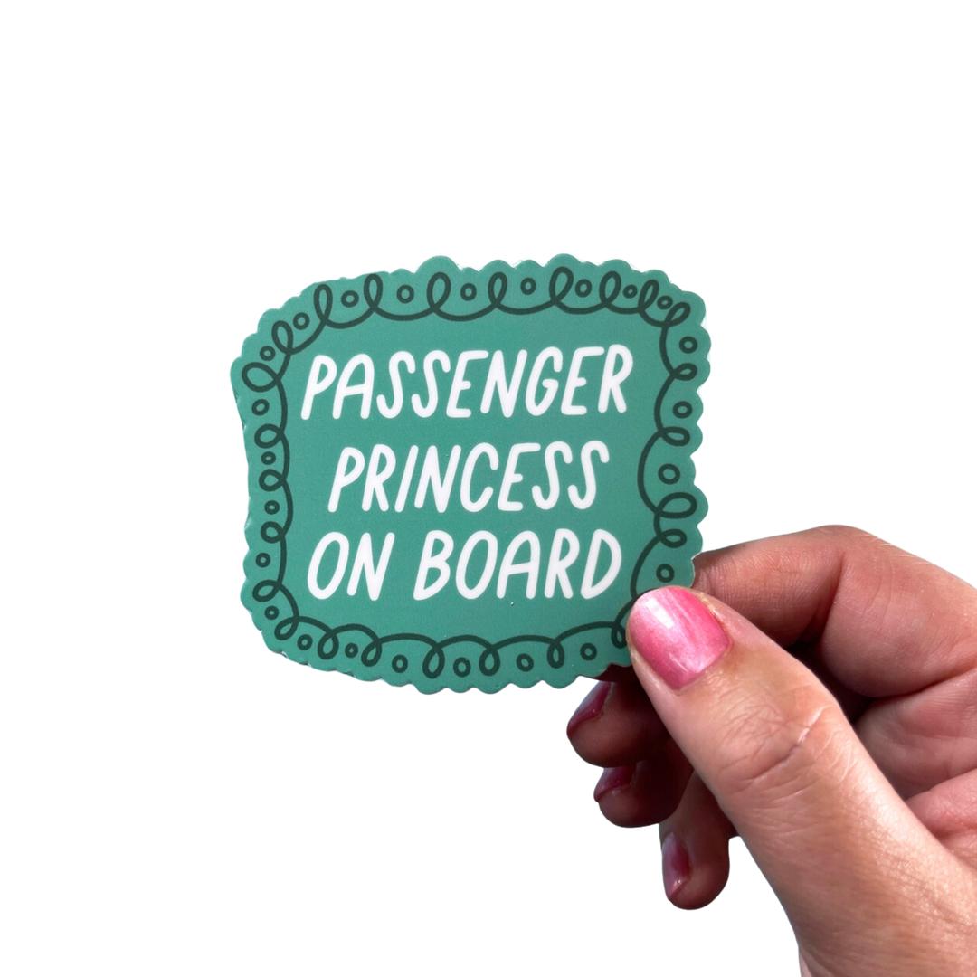 Passenger Princess Sticker