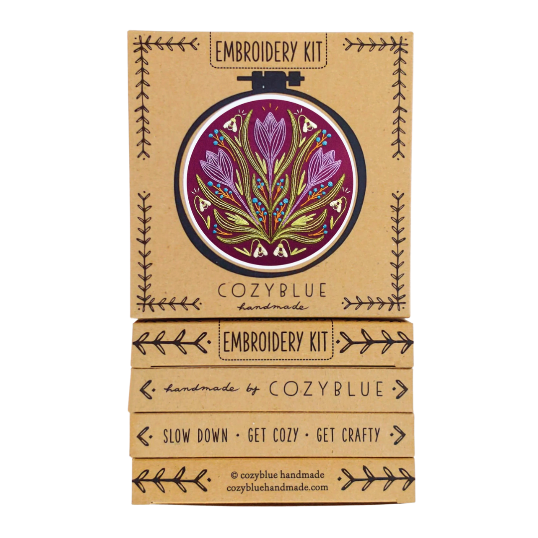 Early Bloomer Embroidery Kit