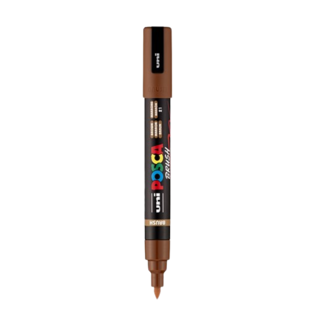 Posca PC-5BR Paint Marker Medium Bullet Tip - Brown