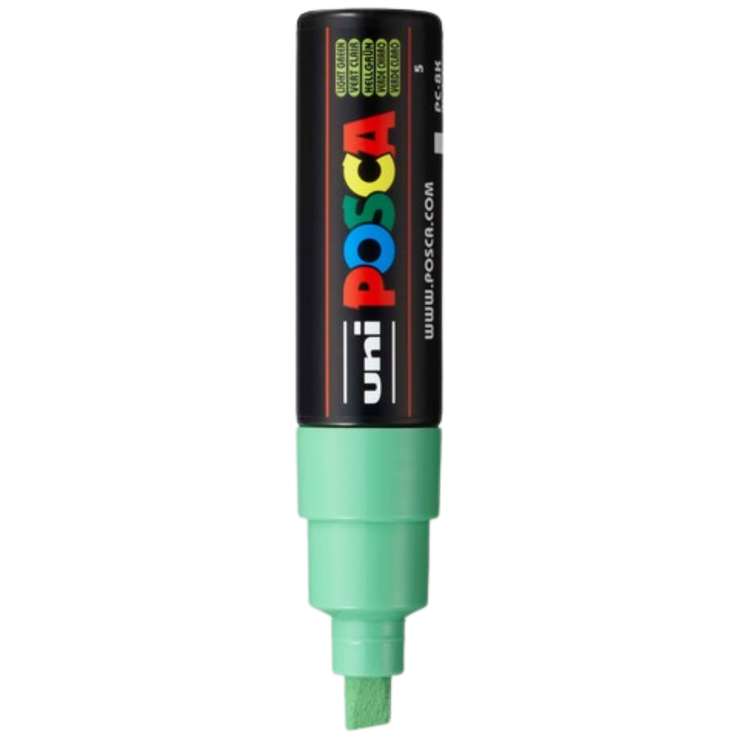 Posca PC-8K Paint Marker Broad Chisel Tip - Light Green