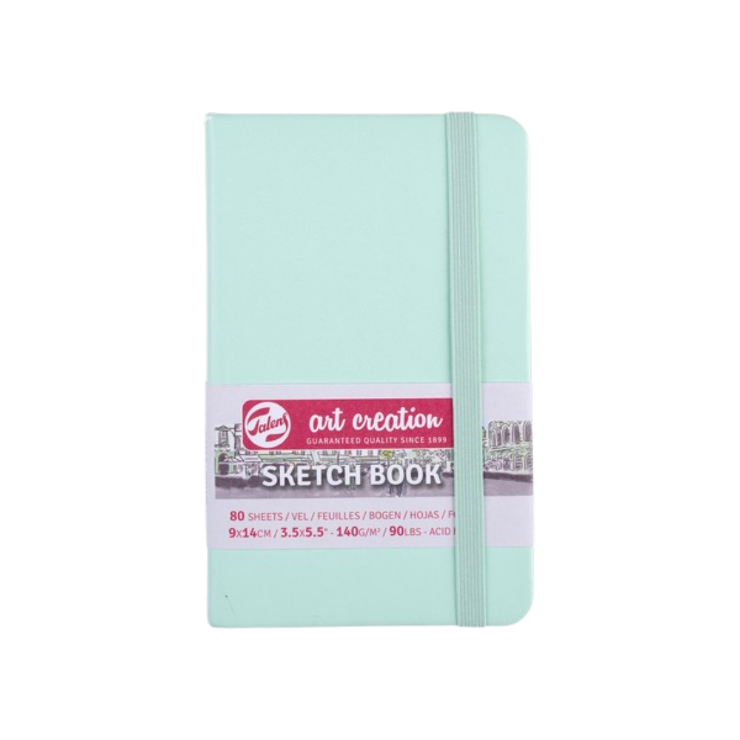 Talens Art Creation Sketchbook — Fresh Mint, 3.54 × 5.51 in