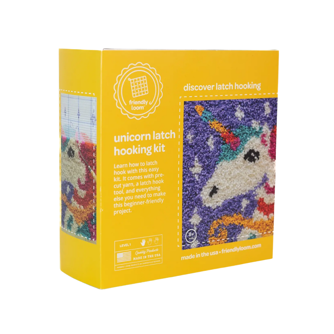 Unicorn Latch Hooking Kit