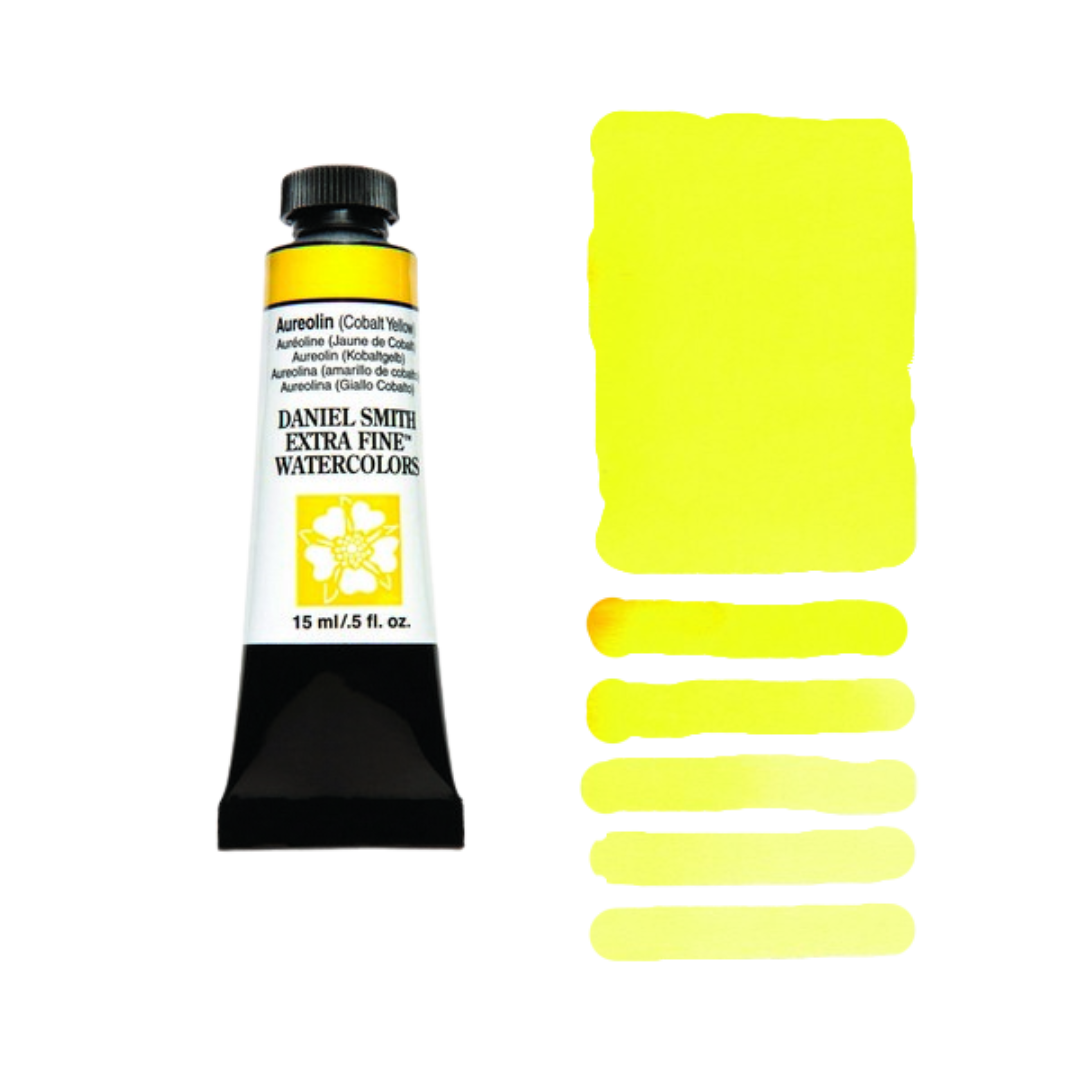 Daniel Smith Extra Fine Watercolor — Aureolin (Cobalt Yellow) (15 ml)