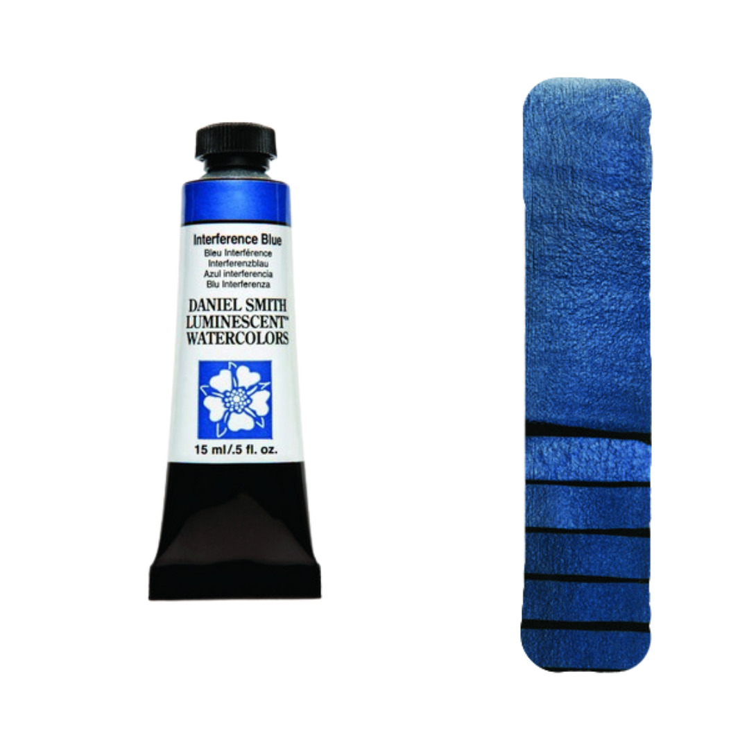 Daniel Smith Extra Fine Watercolor — Interference Blue LM (15ml)